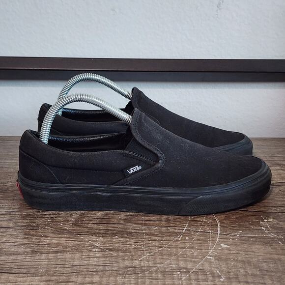 Vans Classic Slip-On Men\'s Athletic Skate Shoes Sneakers Size 8 Black main image 9